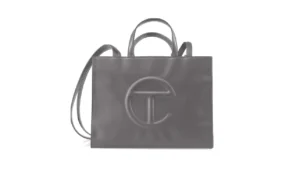 TELFAR SHOPPING BAG GREY