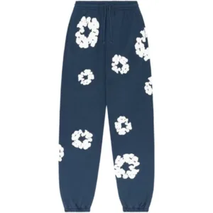 Denim Tears The Cotton Wreath Sweatpants 'Navy'