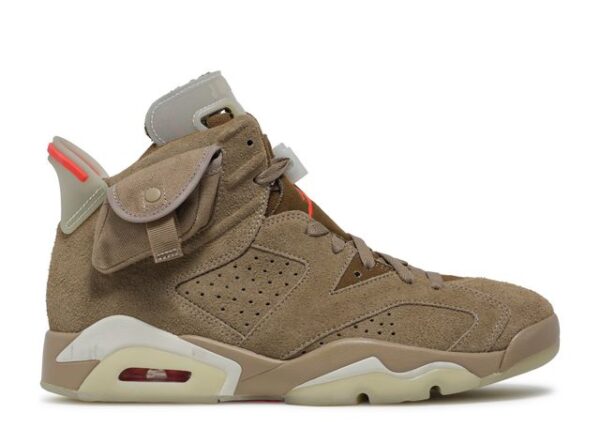 AIR Jordan 6 Retro Travis Scott 'British Khaki'