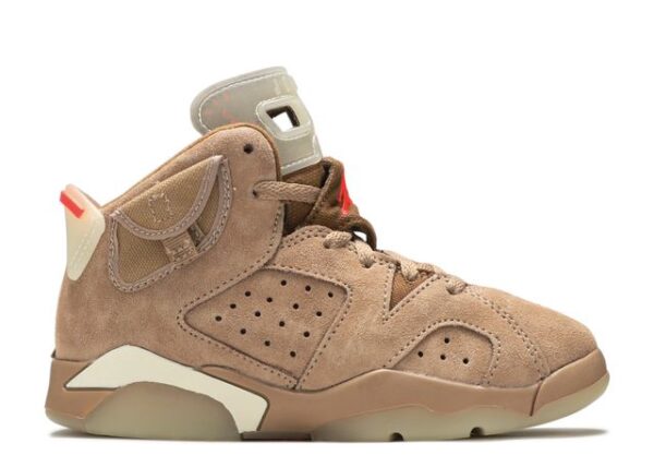 AIR JORDAN 6 RETRO PS 'BRITISH KHAKI'