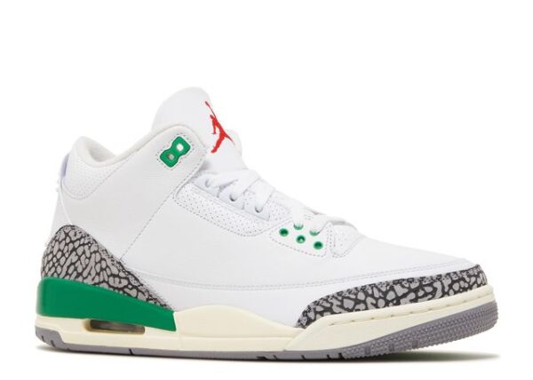 AIR JORDAN 3 RETRO WMNS 'LUCKY GREEN' - Image 2