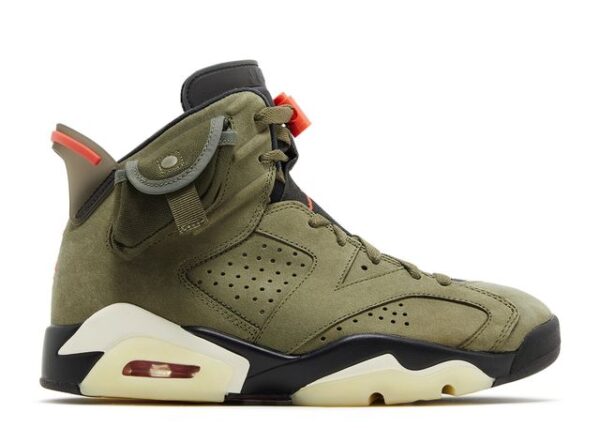 Air Jordan 6 Travis Scott 'Olive'